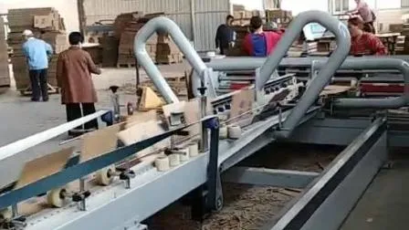 OEM/ODM Afg 2600 Automatische Faltklebemaschine für Wellpappenkartons